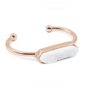 NWT Kinsley Armelle Rose Gold Quartz Bangle